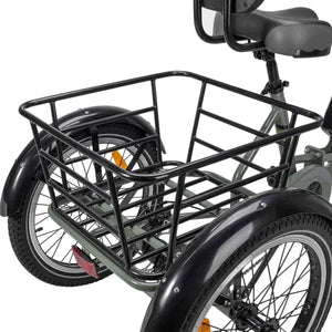 Nakto S02 Electric Trike - 750 Watt, 48V - electricbykemart.com